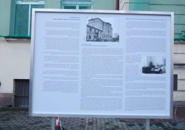Tablice edukacyjne w Szpitalu Bersohnów i Baumanów