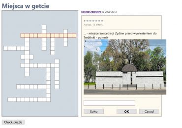 Krzyżówka edukacyjna