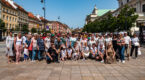 Fotorelacja | Spacer dla osób uchodźczych zakątkami starej Warszawy