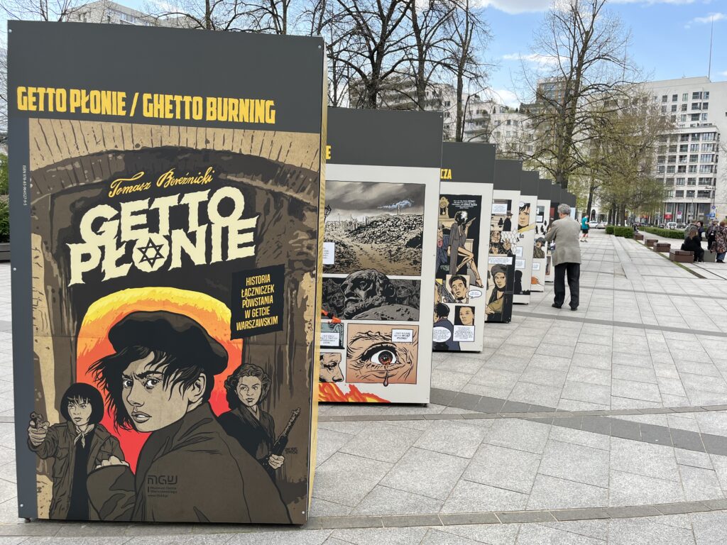 Wystawa plenerowa „Getto płonie”