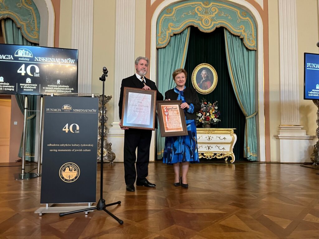 Przemówienie Gideona Nissenbauma na Zamku Królewskim