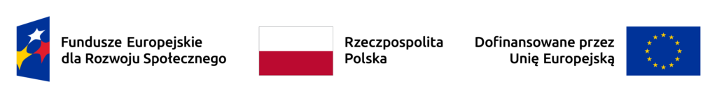 Loga: Fundusze Europejskie, RP, Dofinansowane przez UE