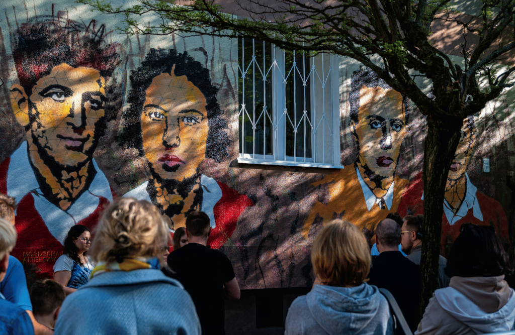 Mural na Miłej