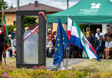 „Macewa Pamięci” w Konstancinie-Jeziornie